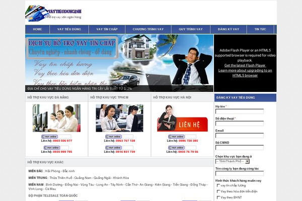 vaytieudung24h.org site used Vay