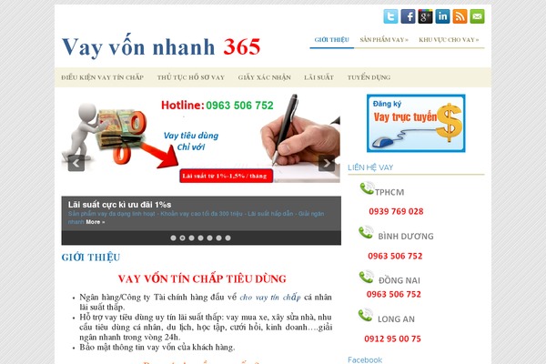 Site using Float Left Right Advertising plugin