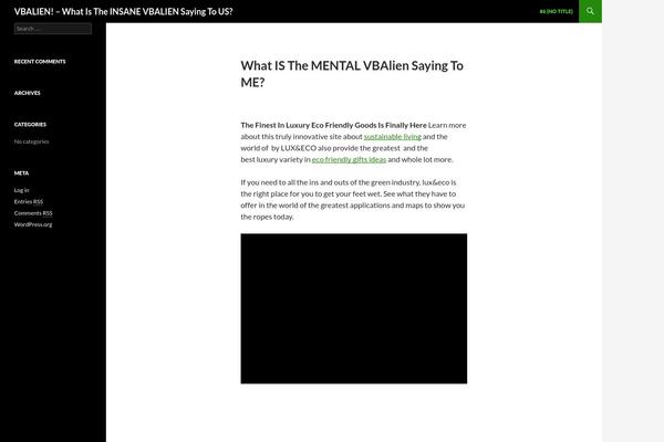 Twenty Fourteen theme site design template sample