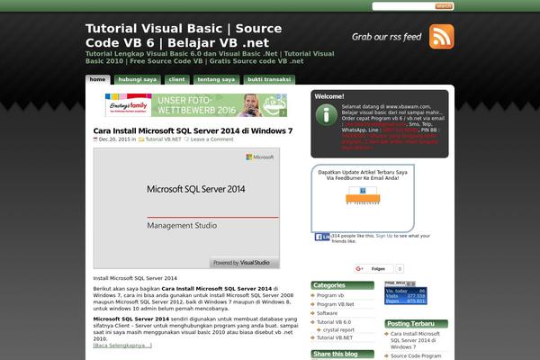 vbawam.com site used Studiopress_green