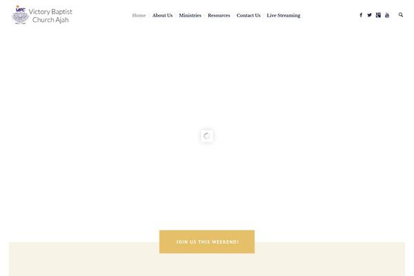 Salvation theme site design template sample