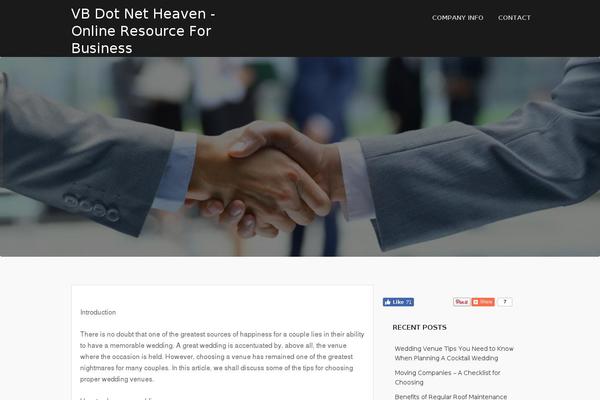 Site using Magic Liquidizer Responsive Table plugin