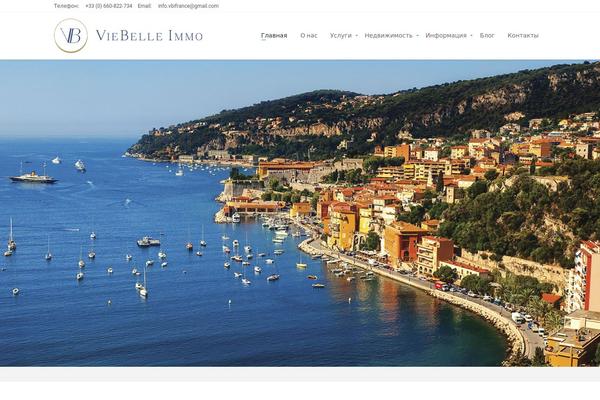 Zoner theme site design template sample