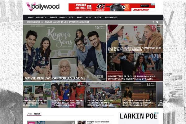 Today theme site design template sample