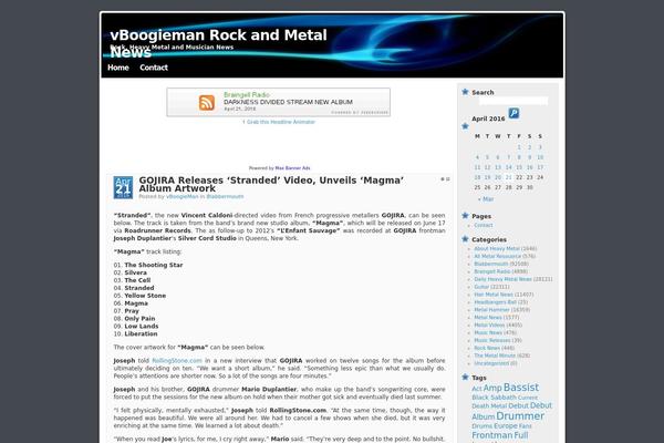 Mandigo theme site design template sample