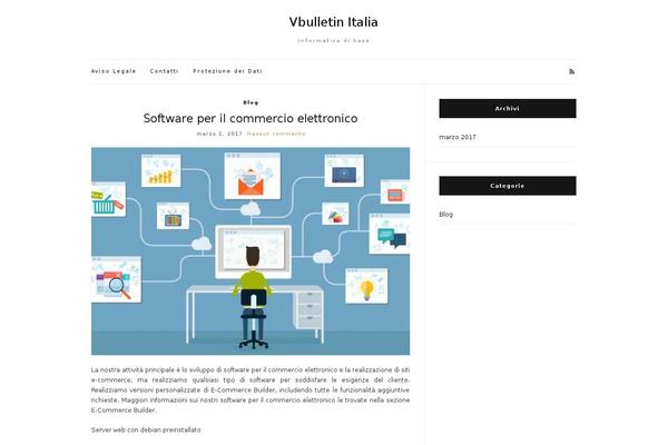Olsen Light theme site design template sample