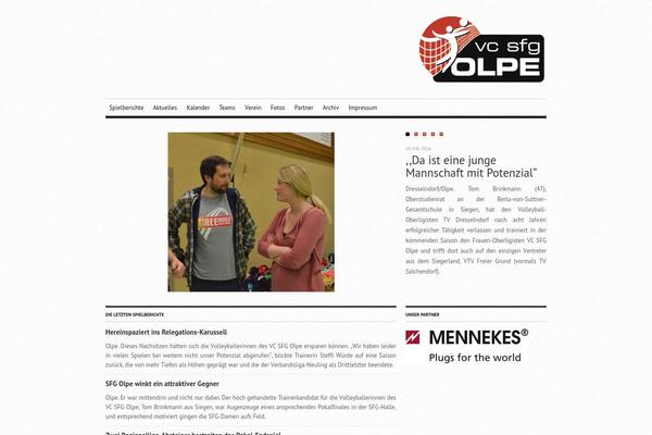 MagPress theme site design template sample