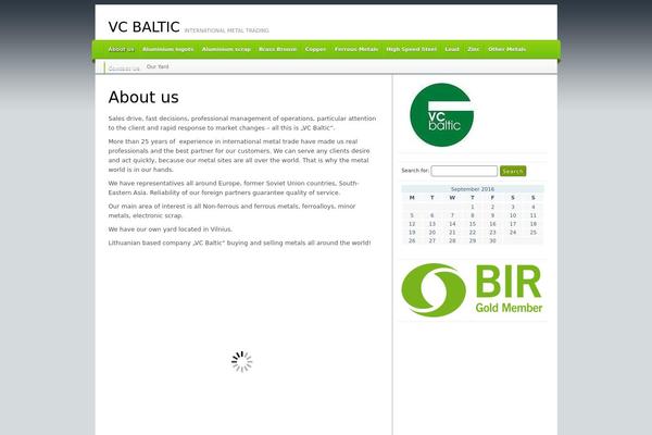 Cordobo Green Park 2 theme site design template sample