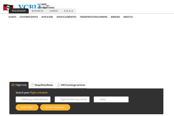 Flight theme site design template sample