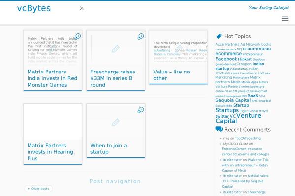 Customizr theme site design template sample