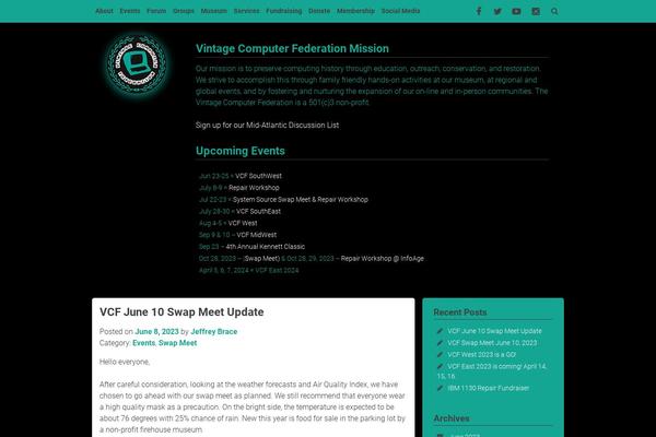 vcfed.org site used Vcf