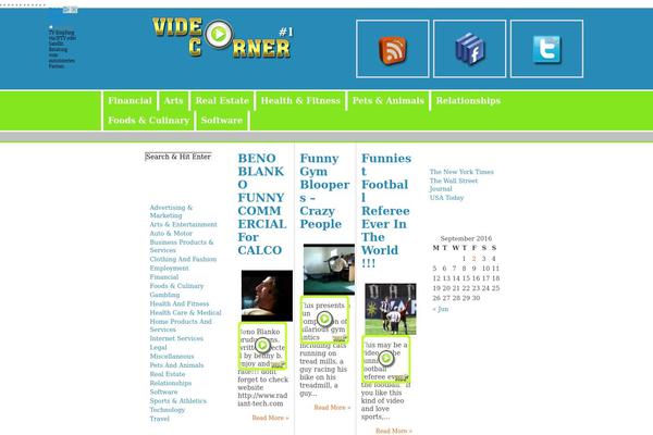 Feed Me, Seymour theme site design template sample