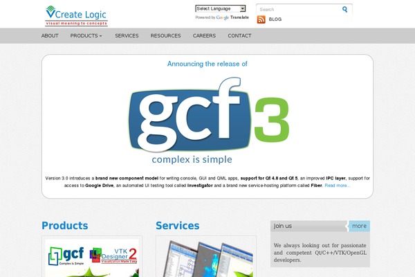 Blue Grace theme site design template sample