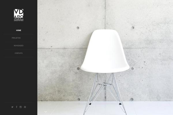 Arch theme site design template sample