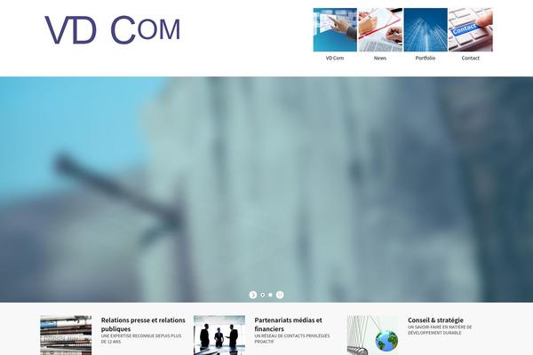 Second Touch theme site design template sample
