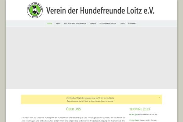 Richer theme site design template sample