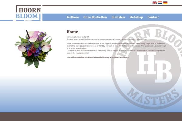 vdhoornfloristik.com site used Hoornbloomv2