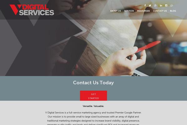 Vds theme site design template sample