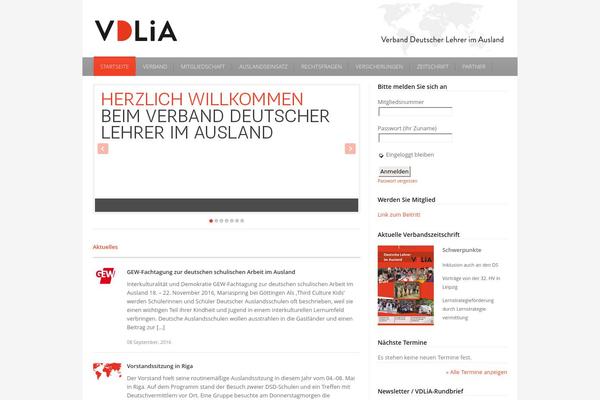 Business News theme site design template sample