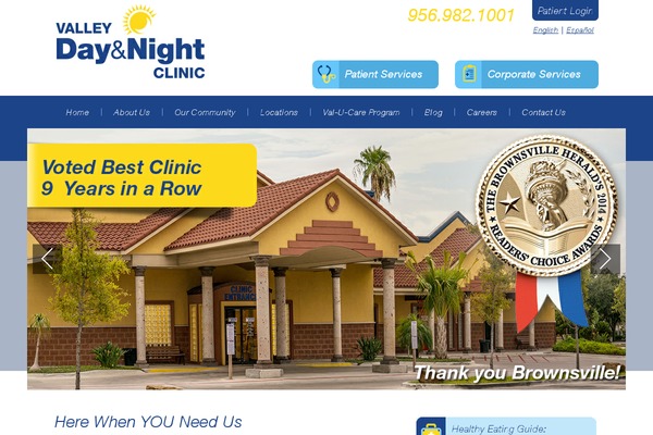 Site using HMS Testimonials plugin