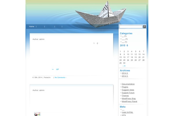 9ths-current theme site design template sample