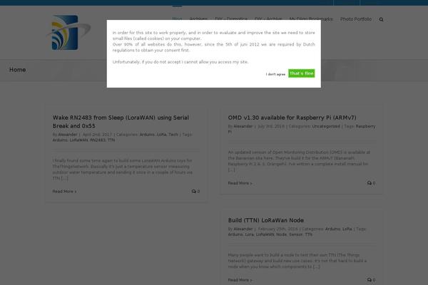Evolve Plus theme site design template sample