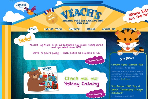 Site using FancyBox plugin