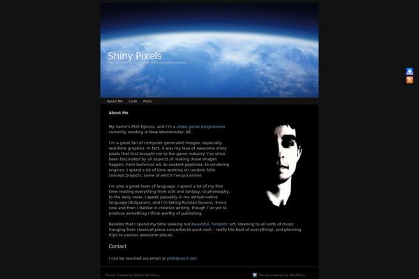 Atmosphere 2010 theme site design template sample