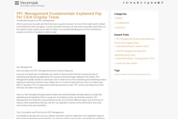 SuperMag theme site design template sample