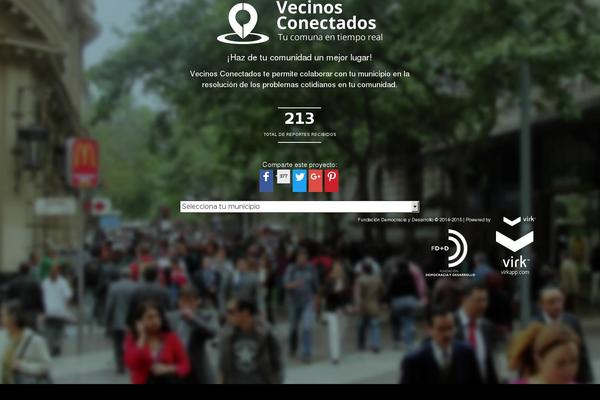 Home theme site design template sample