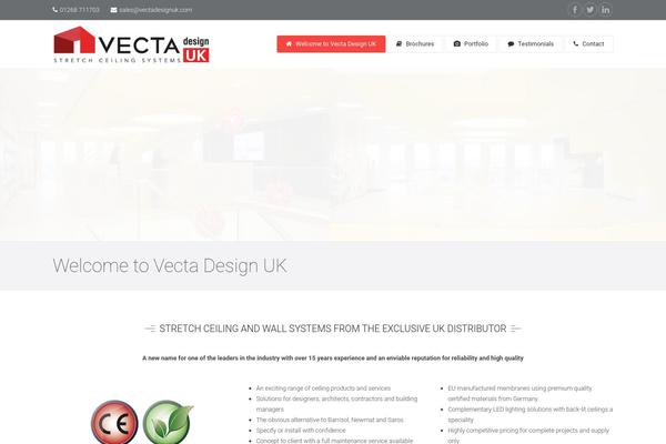 Fuego theme site design template sample