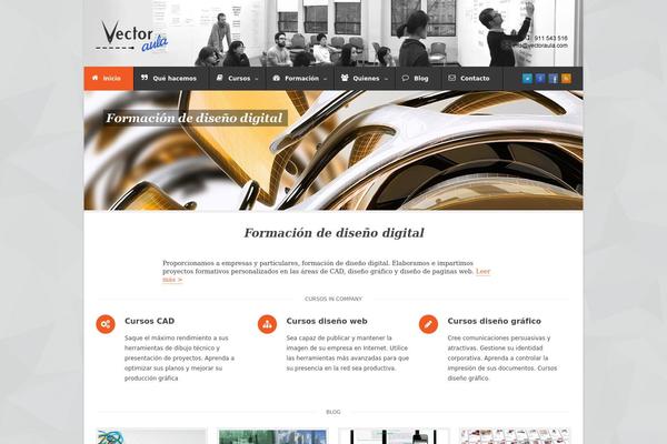 Wpex Pytheas theme site design template sample