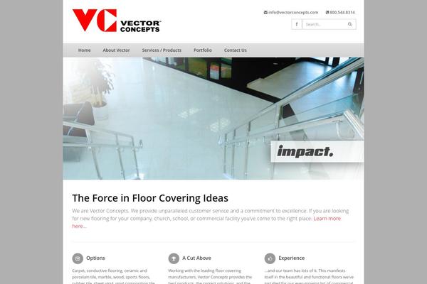 Backbone theme site design template sample