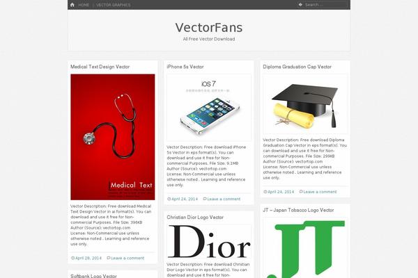 pinpress theme site design template sample