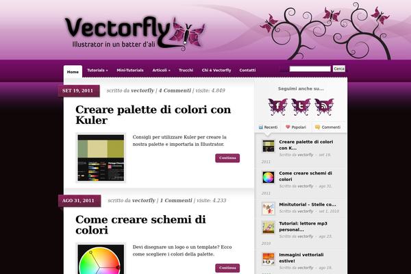 Glow theme site design template sample