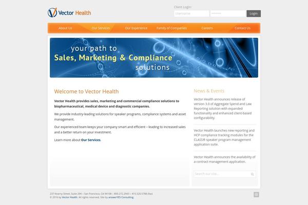 vectorhealth.net site used Vector