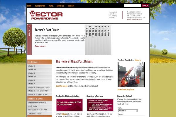 Vector theme site design template sample
