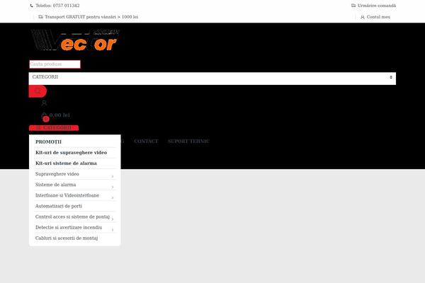 Electro-child theme site design template sample