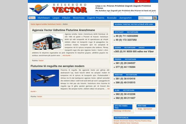 Cover WP theme site design template sample