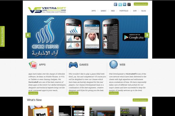 Simple’n’Bright theme site design template sample