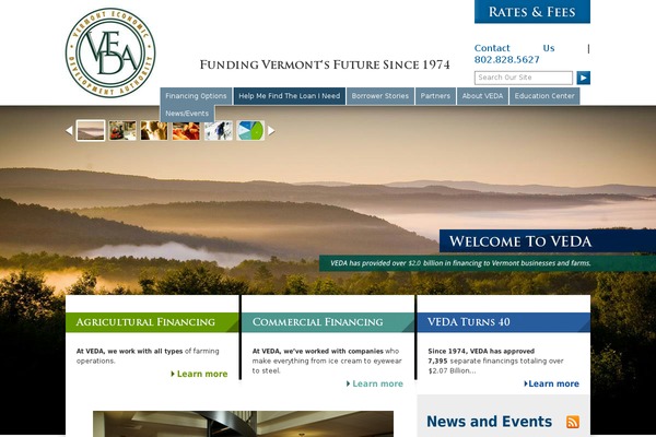 VEDA theme site design template sample