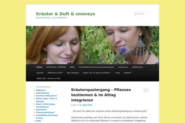 Twenty Eleven theme site design template sample
