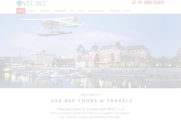 veebeetours.com site used Veebee