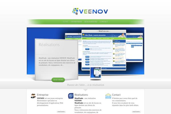 SimplePress theme site design template sample