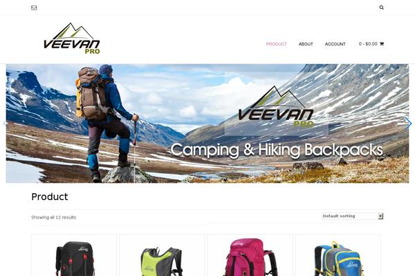 Vogue theme site design template sample