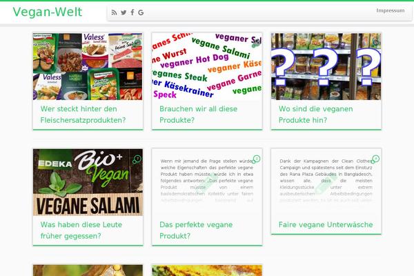 Customizr theme site design template sample