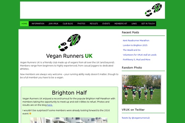 RunCrew theme site design template sample