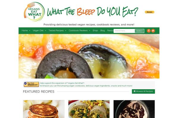 veganseatwhat.com site used Basil
