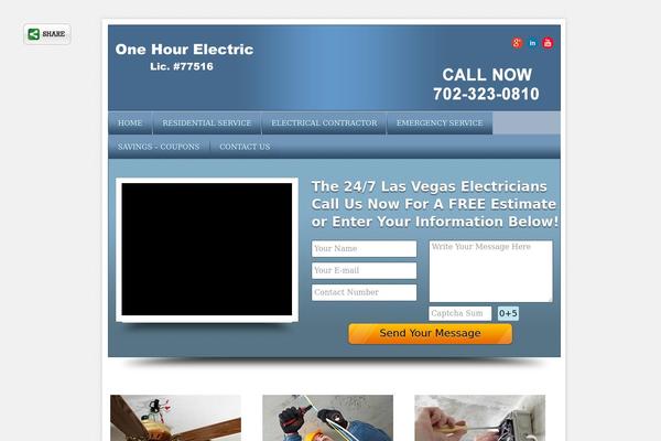 Local Business theme site design template sample