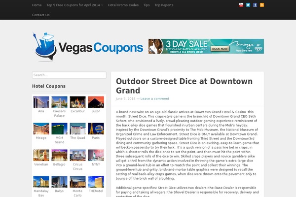 Standard theme site design template sample